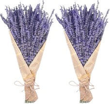 Dried Lavender Flowers 16“ for Home Decoration ,2 Bundles - £24.78 GBP