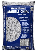 Kolor Scape 40200460 Marble Chips 0.4 cu. ft. Rectangle - £14.45 GBP