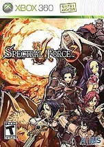 Spectral Force 3 Microsoft Xbox 360 2008 US Atlus Manual Complete CIB Te... - $93.49