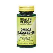 Health Plus Omega Flaxseed Oil 450mg Omega-3, Omega-6 &amp; Omega 9 Suppleme... - $17.00