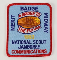 Vintage 1993 National Scout Jamboree Merit Badge Midway Boy Scout BSA Patch - £9.19 GBP