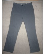 Orvis Pants Mens 34x32 Gray Chino Jackson Quick Dry Hiking Outdoors Perf... - $20.00