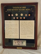 Rare Bradford Exchange Mint Gettysburg Address Voice of Democracy Master... - £213.88 GBP