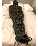 Leather Sleepsack with adjustable Belts Body Bag Adult Cosplay Straight ... - $4,765.59 MXN