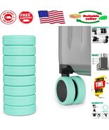 Durable 8 Pack Silicone Wheel Covers - Enhance Travel Experience &amp; Reduc... - $350.07 MXN