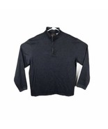 Haggar Mens In Motion Stretch 1/4 Zip Pullover Long Sleeve Fleece Sweate... - $330.68 MXN