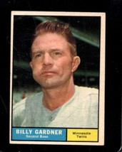 1961 Topps #123 Billy Gardner Vg Twins *X104193 - £1.34 GBP