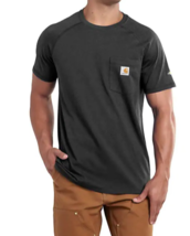 Carhartt Force Relaxed Fit Midweight Short-Sleeve Pocket T-Shirt - £20.02 GBP