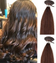 18&quot;,22&quot; 100grs,125s,I Tip (Stick Tip) Fusion Remy Human Hair Extensions #4 - £85.62 GBP+