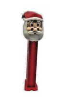 Santa Claus Red Stem Pez Candy Dispenser Collectible Toy China - $5.44