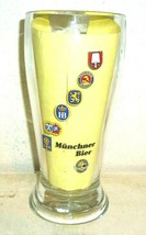 Munich Breweries Munchner Bier multi-brand German Beer Glases Seidel - £9.99 GBP