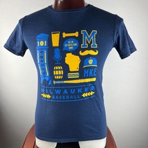Milwaukee Brewers Baseball Medium T-Shirt - £23.35 GBP