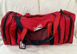 Marlboro Adventure Team Duffle Gym Bag Luggage Large Heavy Duty Vintage ... - $49.49