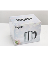 Dbgogo Water Pitcher 1000ml35oz Stainless Steel with Scale Milk Frothing... - £29.92 GBP
