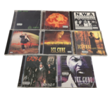 1990 / 2000s Rap Hip Hop CDs Lot of 8 Dr. Dre NWA Ice Cube Eazy-E - $77.39
