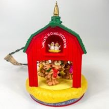 Hallmark Keepsake Ornament Santa’s Ho Ho Hoedown Magic Light &amp; Motion 1990 - £11.65 GBP