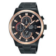 Seiko Alba Men Chronograph Wrist Watch AM3164X1 - £104.17 GBP