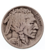 1925-S Buffalo Nickel 5C VF Condition, Natural Color, 4-Digit Date - $110.01 CAD