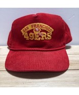 Vintage San Francisco 49er’s Classic corduroy Snap Back Brim Rope Golf S... - €34,24 EUR