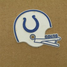 Vintage Indianapolis Colts Nfl Rubber Football Fridge Magnet Standings Board - $12.56