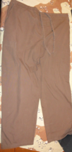 Dickies Dark Brown Medical Dental Nurse Medic Men&#39;s Bottoms Pants Size Large - £17.12 GBP