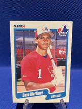 Dave Martinez # 353 1990 Fleer Baseball Card  - £7.85 GBP
