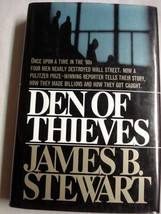 Den of Thieves by James B. Stewart 1991 Hardcover Milken, Boesky, Siegel  - £3.91 GBP