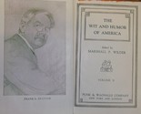 The Wit and Humor of America Vol .X [Hardcover] Marshall P. (editor) Wilder - $9.42