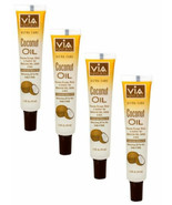 4 Pack ~ Vianatural Hair Care Ultra Care Coconut Oil, Scalp &amp; Body 1.5 o... - $24.31 CAD