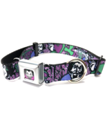 Buckle Down DC JOKER Small 9&quot; - 15&quot; Neck Dog Collar - $34.09 CAD