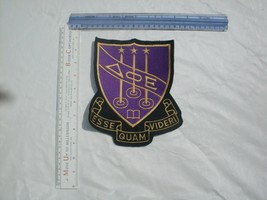 Delta Omicron Epsilon embroidered Fraternity large Patch - $16.82