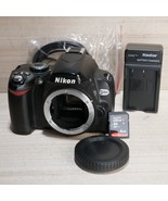 Nikon D40X 10.2 MP Digital SLR Camera - Black Body *GOOD* Shutter count ... - $64.30