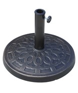 Heavy Duty Resin Umbrella Base (17&quot;, 26lbs) - $1,538.77 MXN