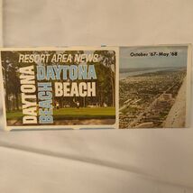 Vintage Daytona Beach Brochure 1967-1968 Resort Area Activities - $91.02 MXN