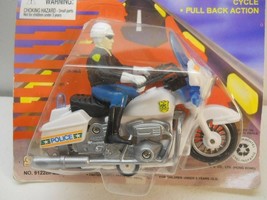 Police Highway Toy Motorcycle Pullback Action - $11.87