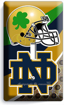 NOTRE DAME COLLEGE FOOTBALL TEAM 1 GANG LIGHT SWITCH WALL PLATE SPORT RO... - £9.56 GBP