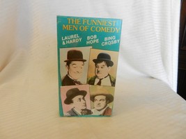 The Funniest Men of Comedy VHS Laurel &amp; Hardy, Hope &amp; Crosby Goodtimes V... - £7.07 GBP