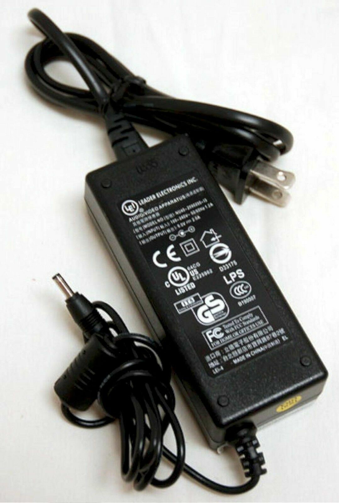 Audiovox D1700 9.0V 2.0A Portable DVD Player AC ADAPTER AMW M280 NU40-2090200-13 - $15.00