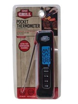 Expert Grill Pocket Digital Instant Read Meat Grilling Thermometer New - $16.03