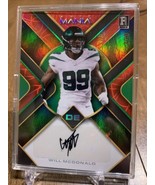 Will McDonald 2023 Mania Wild Card AUTO #3/10 - $14.25