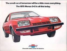 1975 Chevrolet Monza 2+2  Brochure - $1.50