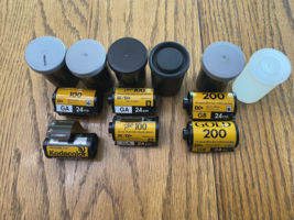 Lot of 6 Vintage Kodak Gold 100 GA, Plus 100 GA &amp; 200 GB 24 Exposure 35m... - £23.69 GBP