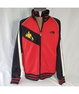 North Face Jacket A5 Carstensz Summit 4884m Black Vtg Red Lightweight Zi... - $43.56