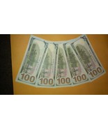$500.00 Set Earliest Edition Banknotes. (5) USD100.0 Bills/set Perfect G... - £31.85 GBP