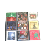 Lot of 9 CD&#39;s Christmas John Denver Muppets Rockapella With The Stars 12... - $267.63 MXN