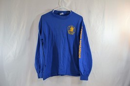 B.A.A Boston Marathon &#39;93 1993 Blue Anvil Cotton Running Shirt Long Slee... - £19.32 GBP