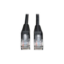 TRIPP LITE N001-005-BK 5FT CAT5E BLACK PATCH CABLE CAT5 SNAGLESS MOLDED ... - $20.08