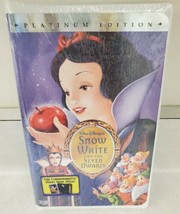 Snow White and the Seven Dwarfs (VHS, Platinum Edition) - Hologram Seale... - £15.33 GBP