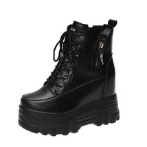 New Woman Platform Ankle Boots Winter Chunky Sneakers Warm Casual Vulcanized Sho - £43.06 GBP