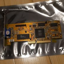 SIS 6326 AGP 8 MB True Color Graphics VGA Video Card - Tested 08 - $39.99